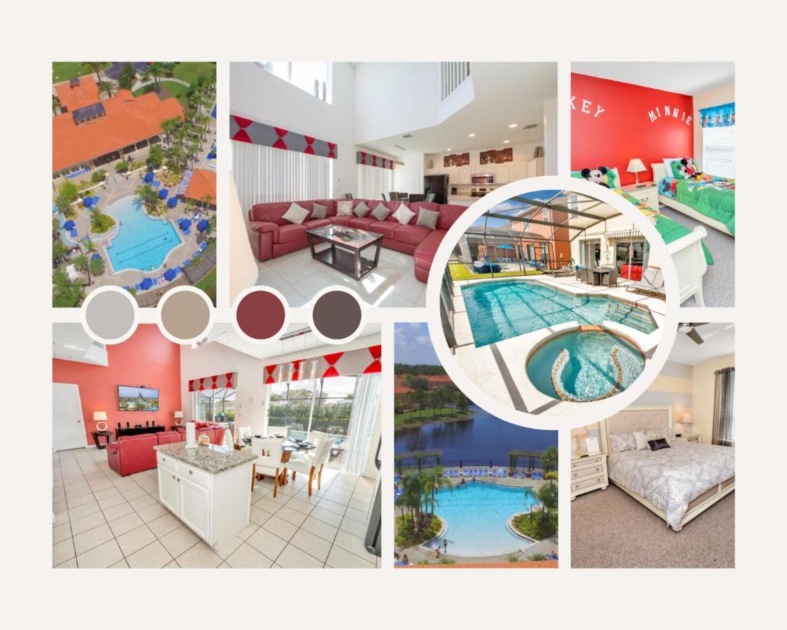 Disney Dream With Hot Tub, Pool, Xbox, Games Room, Lakeview, 10 Min To Disney, Clubhouse Kissimmee Exteriör bild